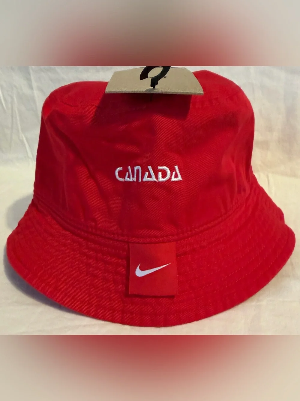 Nike Canada National Team Swoosh Soccer Bucket Hat Cap Adult Unisex Sz: Medium